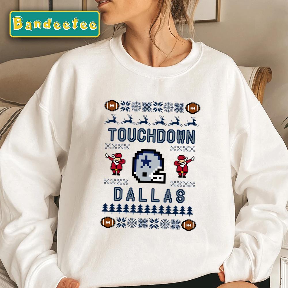 Dallas Christmas Sweater Cowboys Unisex Sweatshirt