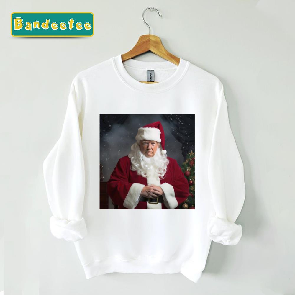 Donald Trump At Christmas Unisex Sweatshirt