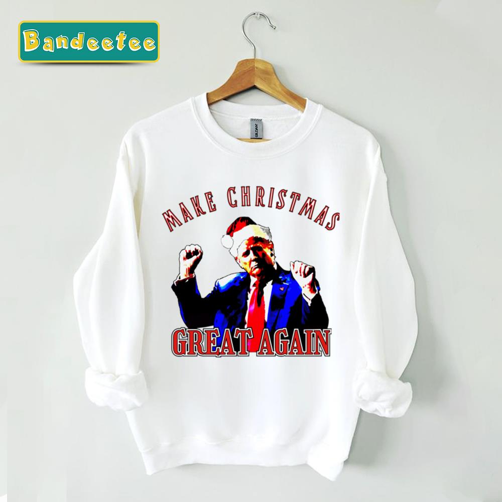 Donald Trump Dancing Make Christmas Great Again Xmas Unisex Sweatshirt