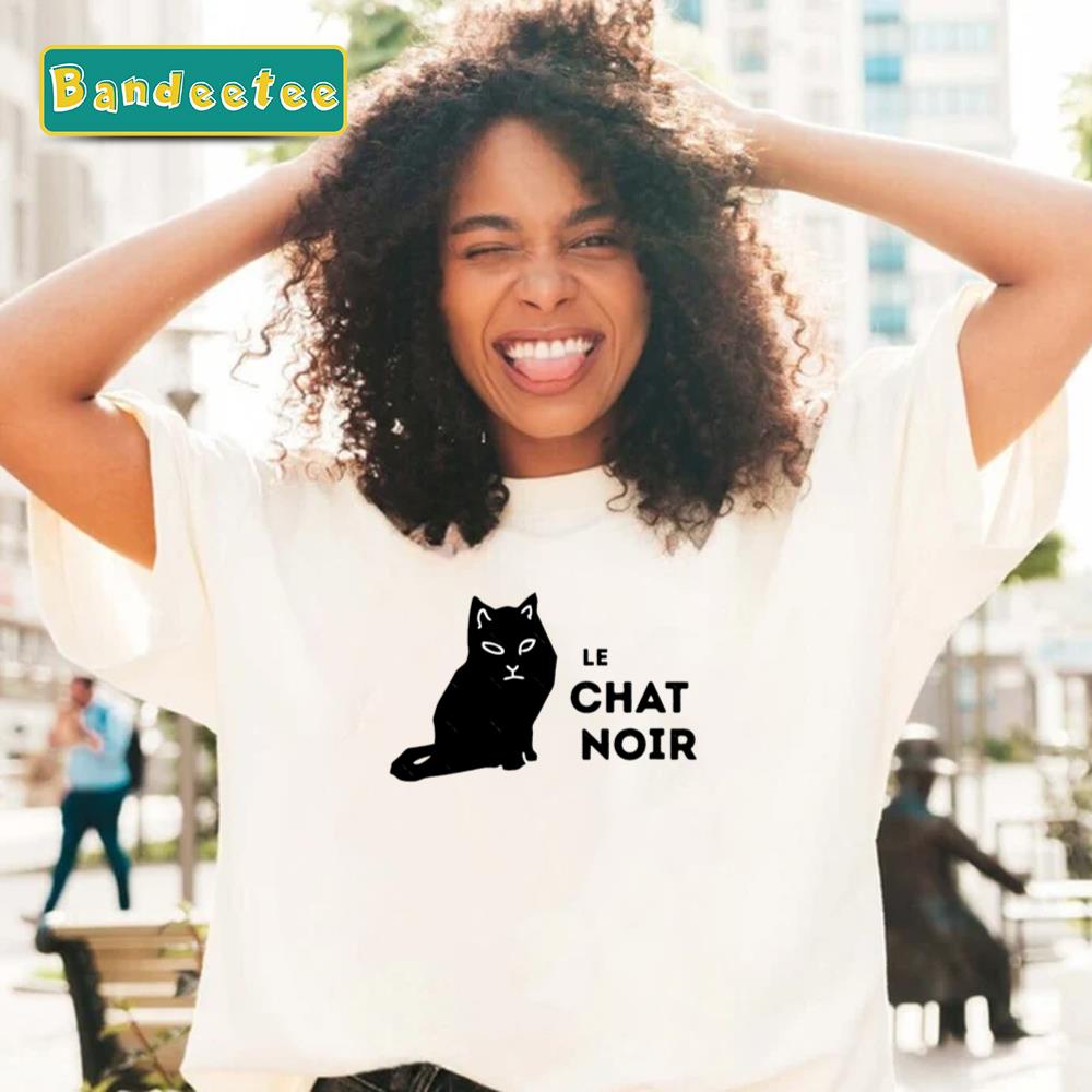 Le Chat Noir The Cat Unisex T-Shirt