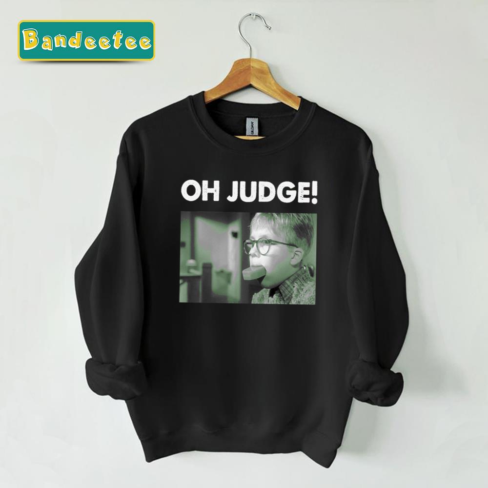 Ralphie Oh Fudge A Christmas Story Unisex Sweatshirt