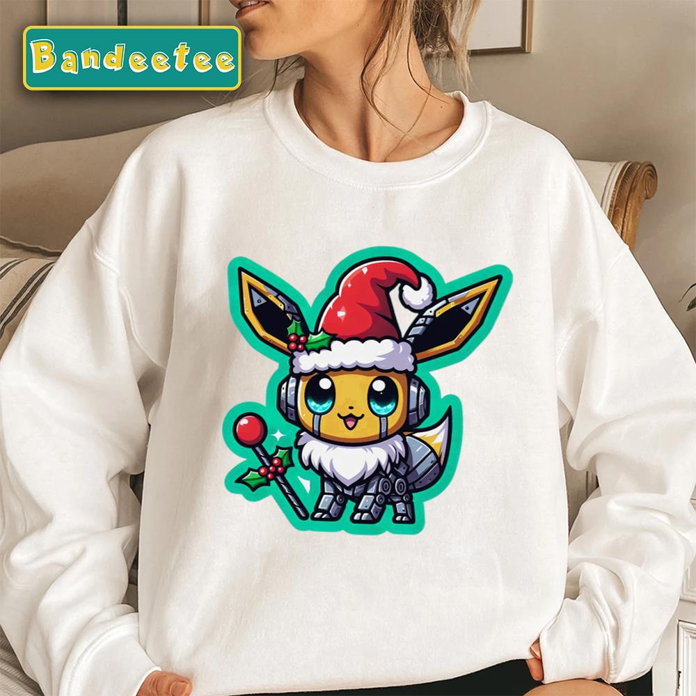 Santa Pup’s Evolution Surprise Pokemon Christmas Unisex Sweatshirt