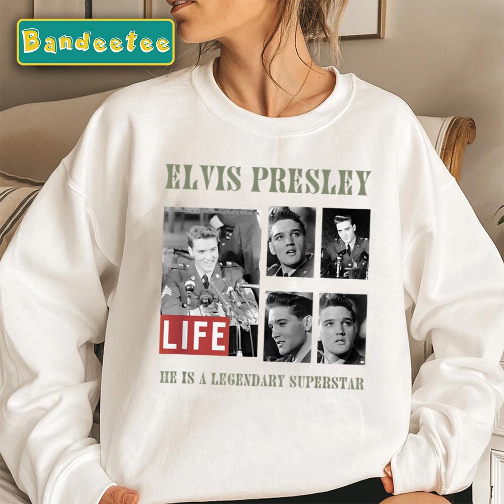 Vintage Picture Collection Elvis Presley Unisex Sweatshirt